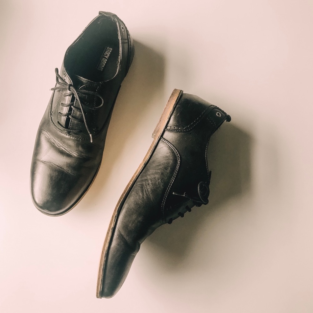Stacy Adams Men’s Leather Oxford Lace Up Shoe